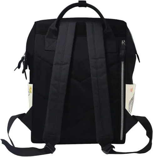 Vista 6 de Bolsa de pañales Mochila Pretty Smiling Elephant Casual Daypack Bolsas de pañales multifuncionales, Multi, Mochilas Daypack