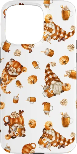 Vista 31 de Autumn Pumpkin Spice Motif for Thanksgiving Cute Fall Gnome Case for iPhone 17