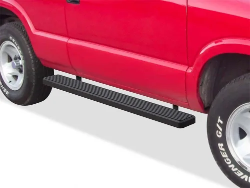Vista 4 de APS Estribos negros prémium de 6 pulgadas compatibles con Chevy Blazer GMC Jimmy de 2 puertas 95-04