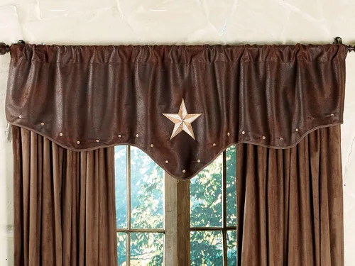 Vista 10 de BLACK FOREST DECOR Cenefa bordada de pinos - Tratamiento de ventana de cabina de bosque Pinos bordados