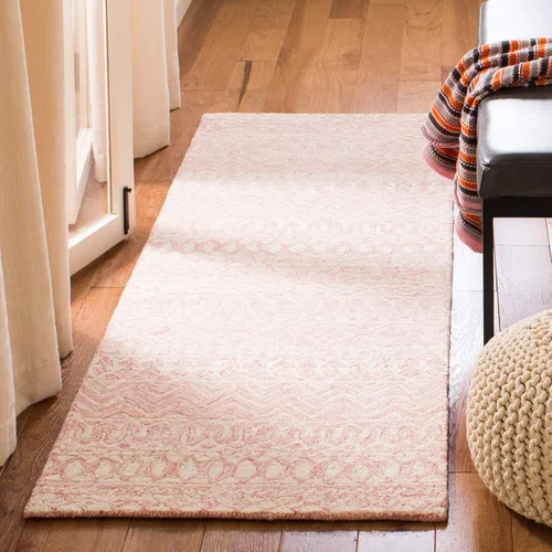 Vista 16 de SAFAVIEH Micro-Loop Collection - Alfombra decorativa de 2 x 3 pies, color aguamarina y marfil, hecha a mano de lana tribal marroquí bohemia, ideal