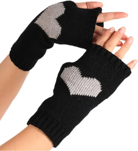 Vista 7 de RICHTRUE Y2K - Manoplas para mujer, accesorios de hadas, grunge, guantes de invierno estéticos para mujer