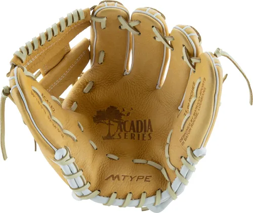 Vista 2 de Marucci Acadia M Type V2 Guante de Receptor de Béisbol Juvenil, 32 pulgadas, Beige