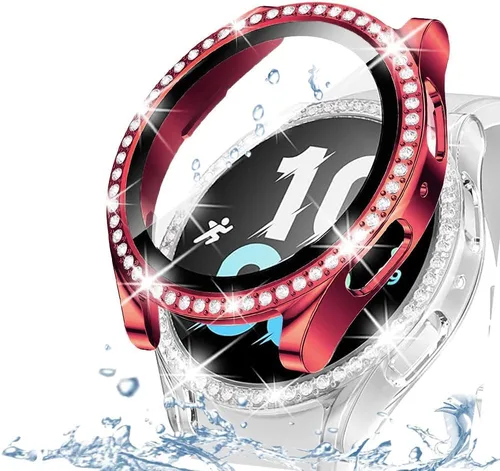 Vista 60 de DEALELE Paquete de 1 + 3 fundas compatibles con Samsung Galaxy Watch 7 Ultra (1.772 pulgadas), funda protectora de policarbonato transparente