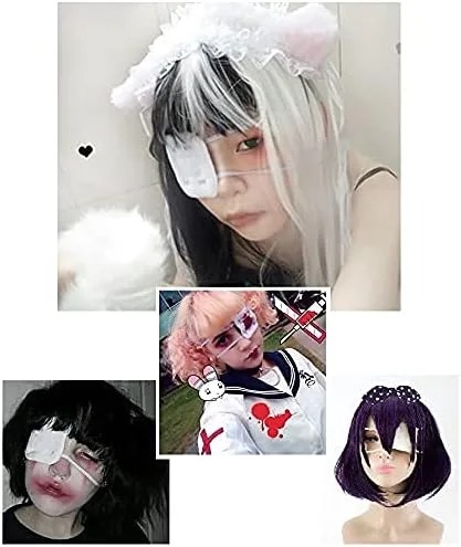 Vista 4 de C-ZOFEK Rikka Takanashi - Parche suave para disfraz de cosplay