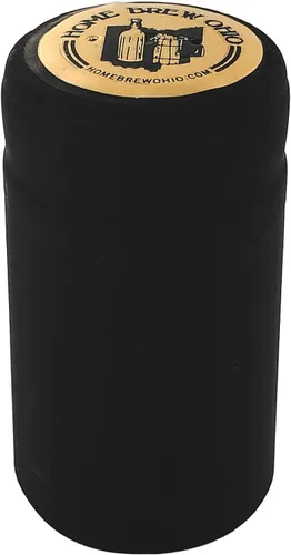 Vista 4 de Home Brew Ohio PVC negro con logotipo Home Brew Ohio negro sobre oro Top-500