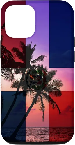 Vista 28 de Tropical Ocean Dominican Republic Flag - Dominican Pride Case for iPhone 17