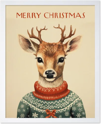 Vista 51 de Poster Master A Holly Jolly - Póster navideño, arte de invierno, diseño de pared moderno, regalo para hombres y mujeres, gran decoración para sala