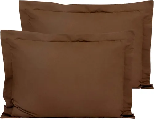 Vista 11 de FLXXIE Juego de 2 fundas de almohada estándar de microfibra, resistentes a la decoloración, a las arrugas y al encogimiento, fundas de almohada