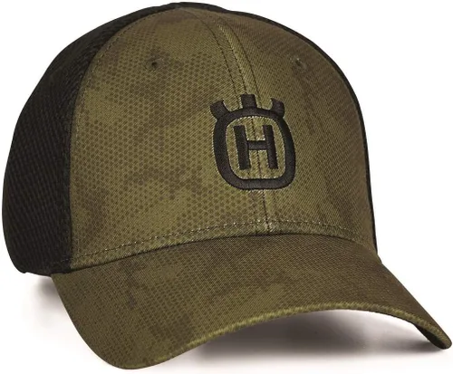 Vista 3 de Husqvarna Sombrero plano de caza para hombre, camuflaje, talla única de EE. UU