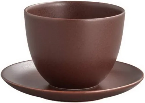 Vista 10 de KINTO 17145 PEBBLE - Taza y platillo, 6.1 fl oz (6.1 fl oz), verde musgo