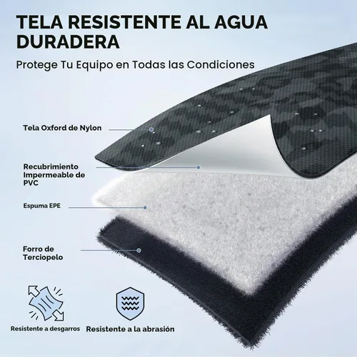 Vista 7 de KastKing BaitSpace Bolsa de gestión de línea, bolsa de almacenamiento de línea de pesca con nailon resistente al agua, ventana transparente, divisor