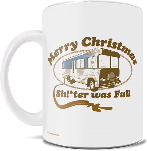 Vista 484 de Trend Setters Friends the Television Show – 25 años – Mercancía oficial – Taza de café o té de cerámica blanca de 11 onzas – perfecta para regalar