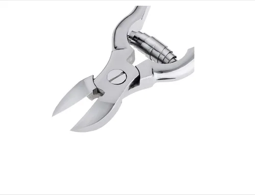 Vista 2 de Tweezerman LTD - Pinza de uñas de acero inoxidable con resorte de barril