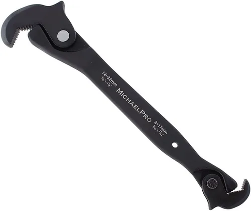 Vista 8 de MichaelPro Llave de Ajuste Automático de Tamaño 3/16" a 11/16", "MP001229", "Negro
