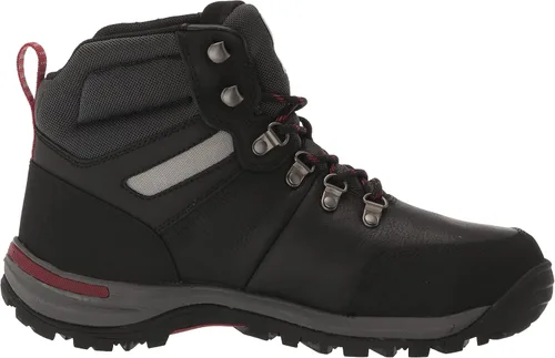 Vista 6 de WOLVERINE Botas de senderismo impermeables con punta de acero cincel 2 para mujer, Negro
