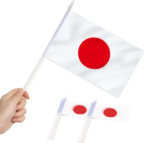 Vista 11 de Anley Mini bandera de Armenia - Paquete de 12 banderas armenias pequeñas en miniatura de mano en barra, resistentes a la decoloración