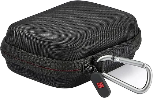 Vista 7 de RAIACE Estuche de transporte duro para juegos de cartas, bolsa de almacenamiento protectora. (No incluye tarjetas) - Negro