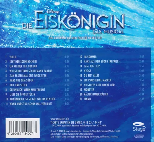 Vista 2 de Die Eiskönigin-Originalversion d.Hamburger Musica