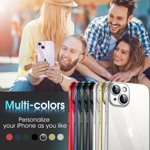Vista 652 de Supdeal Funda cristalina transparente para iPhone 11, [No se amarillea] [Protección de la cámara] [Probado contra caídas de grado militar] Funda