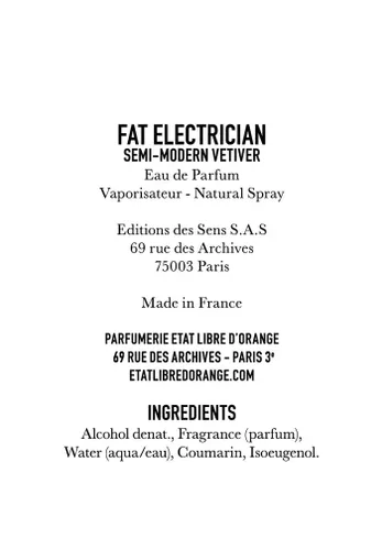 Vista 2 de Etat Libre d'Orange Fat Electrician Eau de Parfum Spray 3.4 fl oz
