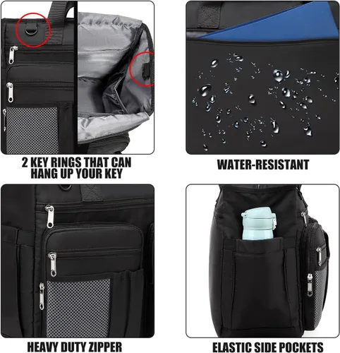 Vista 6 de Gatycallaty Mochila de enfermería Bolsas de enfermería para enfermeras Trabajo Médico Hogar Salud Bolsa de viaje
