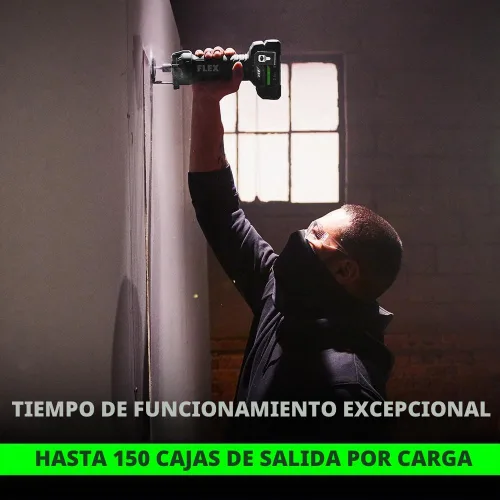 Vista 7 de FLEX Kit combinado de 2 herramientas inalámbricas sin escobillas de 24 V: pistola de tornillo para paneles de yeso con cargador de tornillos