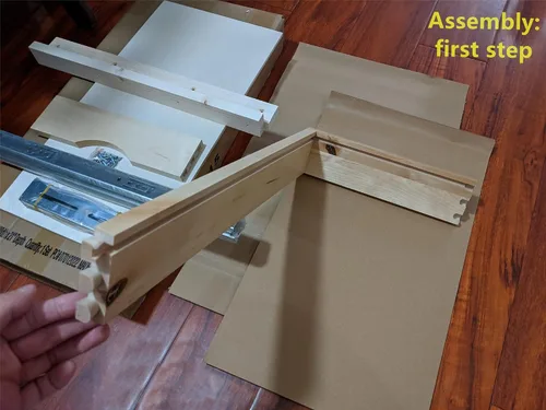 Vista 6 de D.I.Y - Cajón extraíble de 11 pulgadas, bandeja rodante de madera para base de cocina, organizador deslizante para almacenamiento de despensa