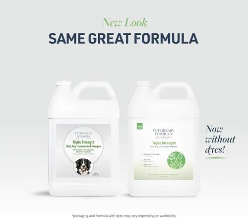 Vista 13 de Veterinary Formula Smart Coat Complex - Champú de avena calmante y desodorizante para perros, 17 onzas líquidas, bicarbonato de sodio elimina