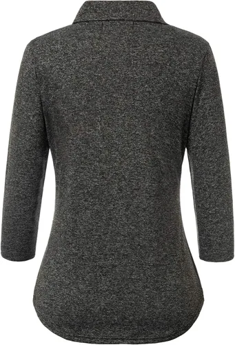 Vista 3 de JACK SMITH Polo deportivo que absorbe la humedad para mujer de secado rápido
