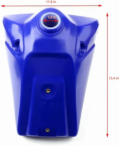 Vista 2 de Topteng Tanque de Gasolina Azul para Yamaha TTR125 TTR 125 2000 2001 2002 2003 2004 2005 2006 2007