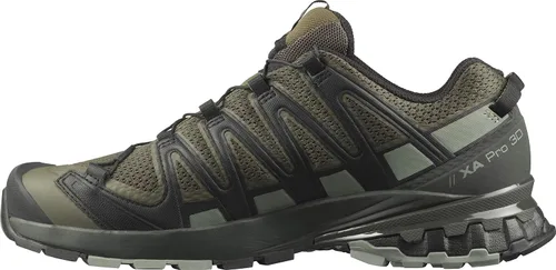 Vista 3 de Salomon XA PRO 3D V8 - Tenis de correr para hombre, hoja de uva turba sombra, 7 ancho