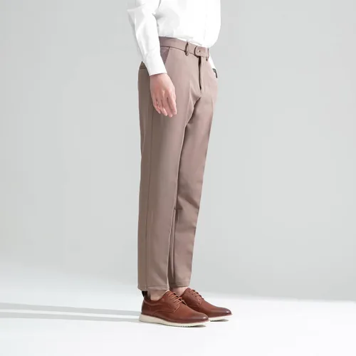 Vista 9 de Jousen Zapatos de vestir para hombre, estilo Oxford, informales, retro, clásicos, cómodos, formales, Derby, de negocios, para hombre