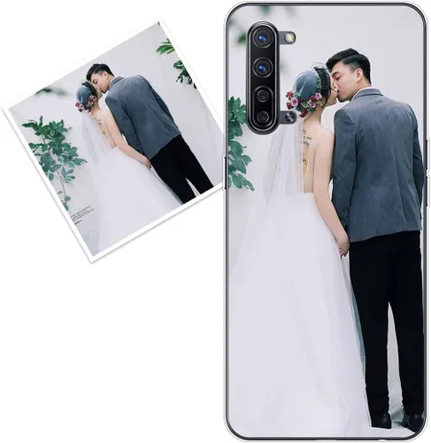 Vista 295 de Funda personalizada compatible con Oppo A1 Pro, fundas de teléfono personalizadas con imagen de foto, imagen de texto, cubierta transparente