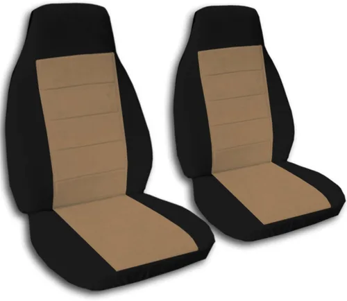 Vista 8 de TOTALLY COVERS Compatible con Ford F-150 F-250 F-350 de 1992-1998 con dos tonos para asiento de camión (sillas capitanes/cubos) con reposabrazos