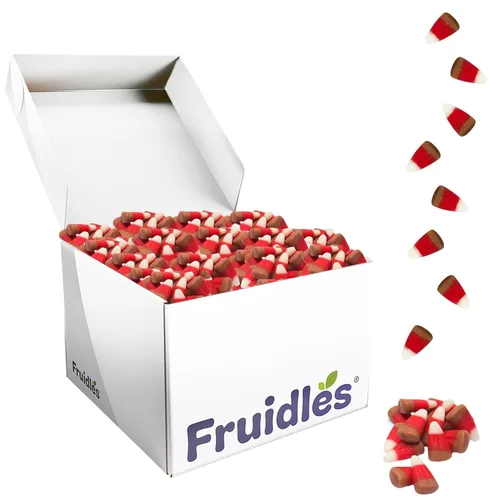 Vista 14 de Fruidles Golosinas de maíz de caramelo de Halloween, aperitivos divertidos y festivos (1 libra, zapateros de moras)