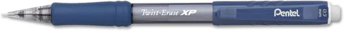 Vista 5 de Pentel Lápiz automático Twist Erase EXPRESS, tamaño de plomo de 0.020 in, barril negro, caja de 12 (QE415A)