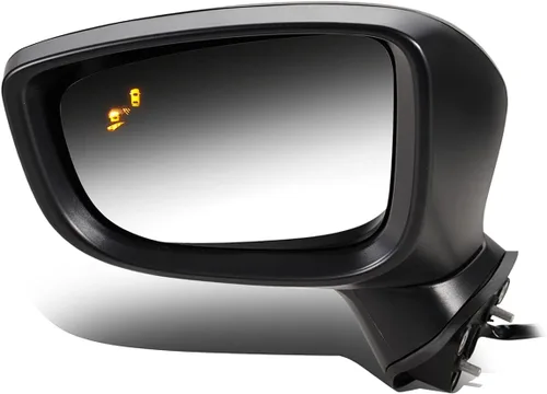 Vista 8 de DNA Motoring OEM-MR-MA1320181 Espejo de puerta lateral izquierdo con estilo de fábrica compatible con Mazda 3 14-15