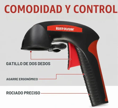 Vista 3 de Agarre cómodo, negro, 2 pulgadas x 7.25 pulgadas
