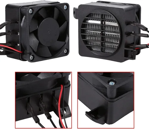 Vista 6 de Calentador de ventilador PTC 100w 12v, 12v 100w calentador, 12v calentador PTC, calentador de ventilador de coche PTC 100w 12v, calentador de aire