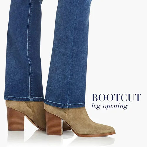 Vista 5 de Angels Forever Young Pantalones de mezclilla 360 Sculpt Bootcut para mujer