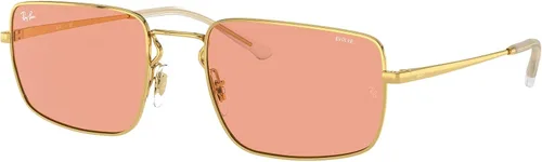 Vista 2 de Ray-Ban RB3669f Evolve - Lentes de sol rectangulares fotocromáticos de corte bajo