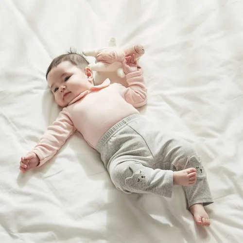 Vista 3 de pureborn Baby Boys Girls Bodysuits Super Soft Cotton Romper 0-24 Months
