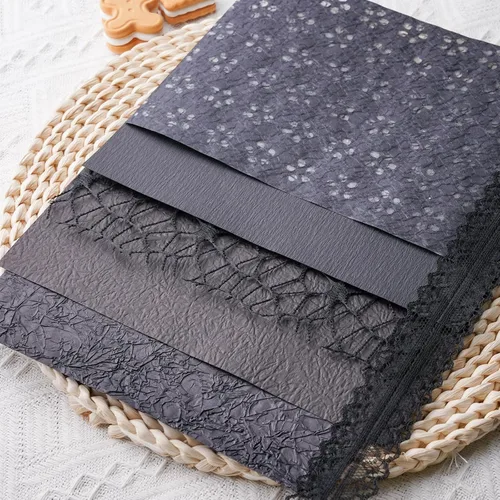 Vista 2 de 15 piezas hechas a mano para álbumes de recortes, papel texturizado para manualidades, hojas A5, mezcla especial para álbumes de recortes, diario