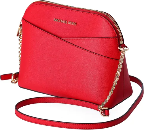 Vista 2 de Michael Kors Jet Set - Bolso bandolera de viaje (tamaño mediano), piel saffiano
