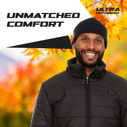 Vista 4 de Ultra Performance Paquete de 3 gorros de invierno para hombres y mujeres, gorros de calavera para hombre y mujer