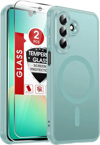 Vista 203 de LeYi Funda para teléfono Samsung-S23: protector de pantalla e imán MagSafe Púrpura