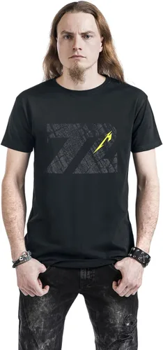 Vista 2 de Metallica Camiseta M72 Seasons Charred Band Logo Oficial Unisex Negro