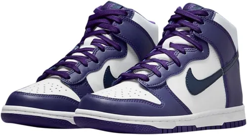 Vista 3 de Nike Youth Dunk High GS DH9751-100 Electro Púrpura Midnght Navy