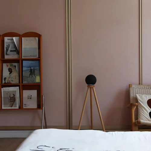 Vista 9 de Compatible con sonos Era100 y sonos Era100 SL, y otros altavoces inteligentes soporte de madera